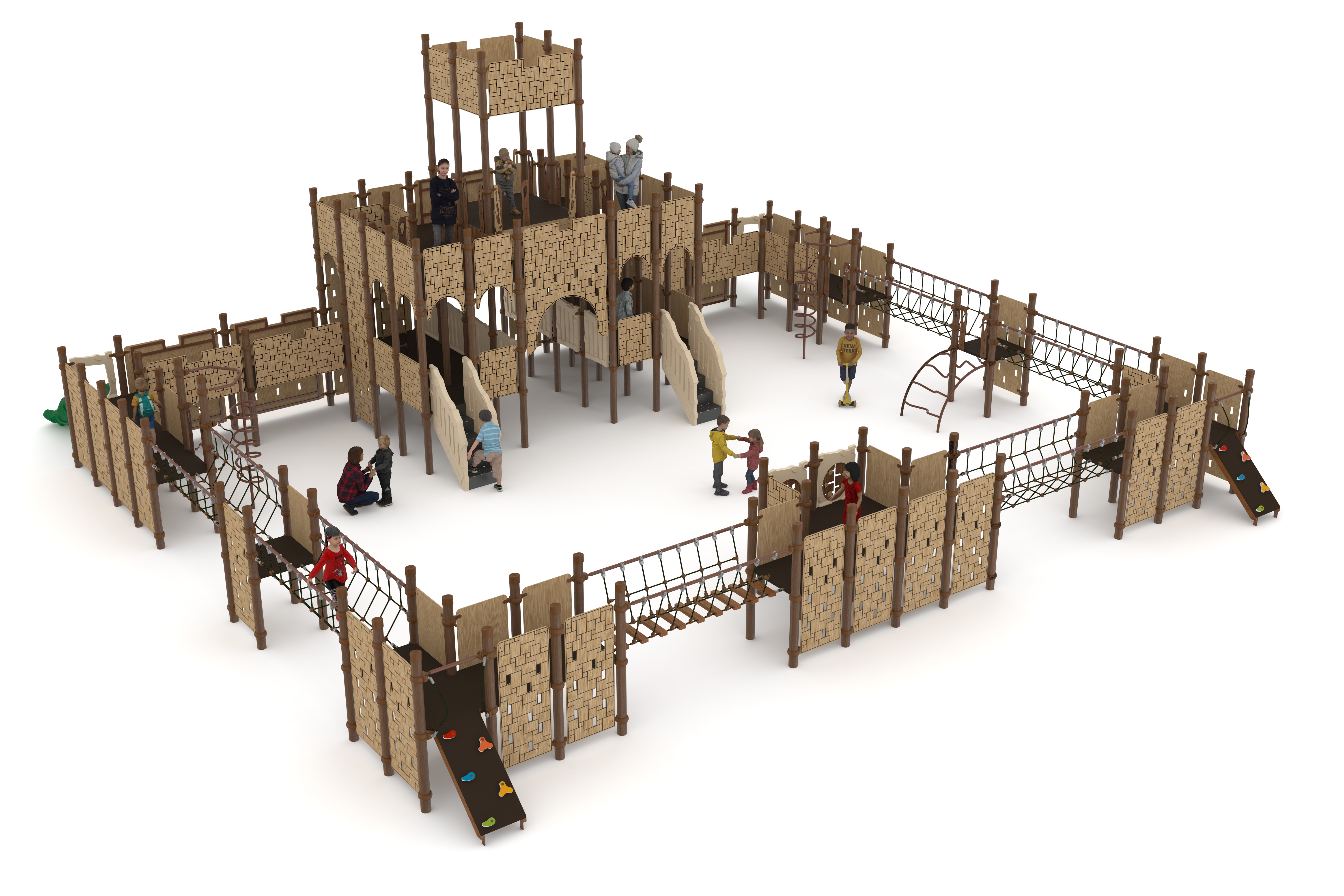 Çocuk Oyun Parkı - Timber Serisi AGTS 406