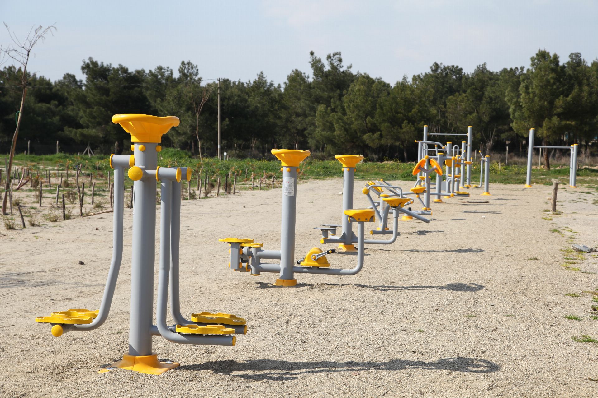 Park İçin Egzersiz İstasyonları