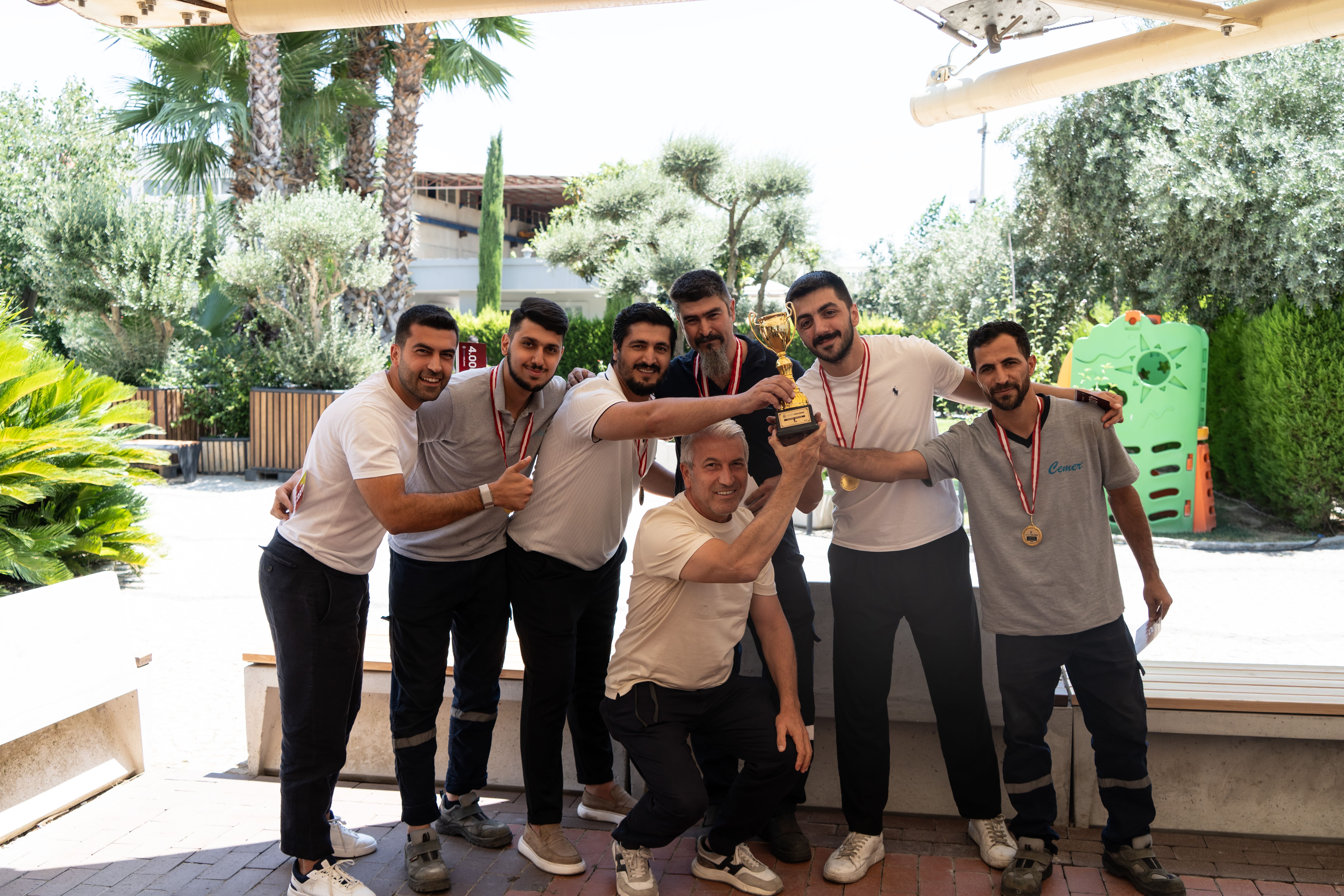 Cemer Holding Voleybol Turnuvası Ödül Töreni