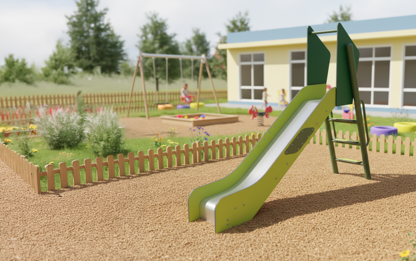 Tekli Kaydırak Modelleri | Kompakt ve Güvenli Oyun Çözümleri