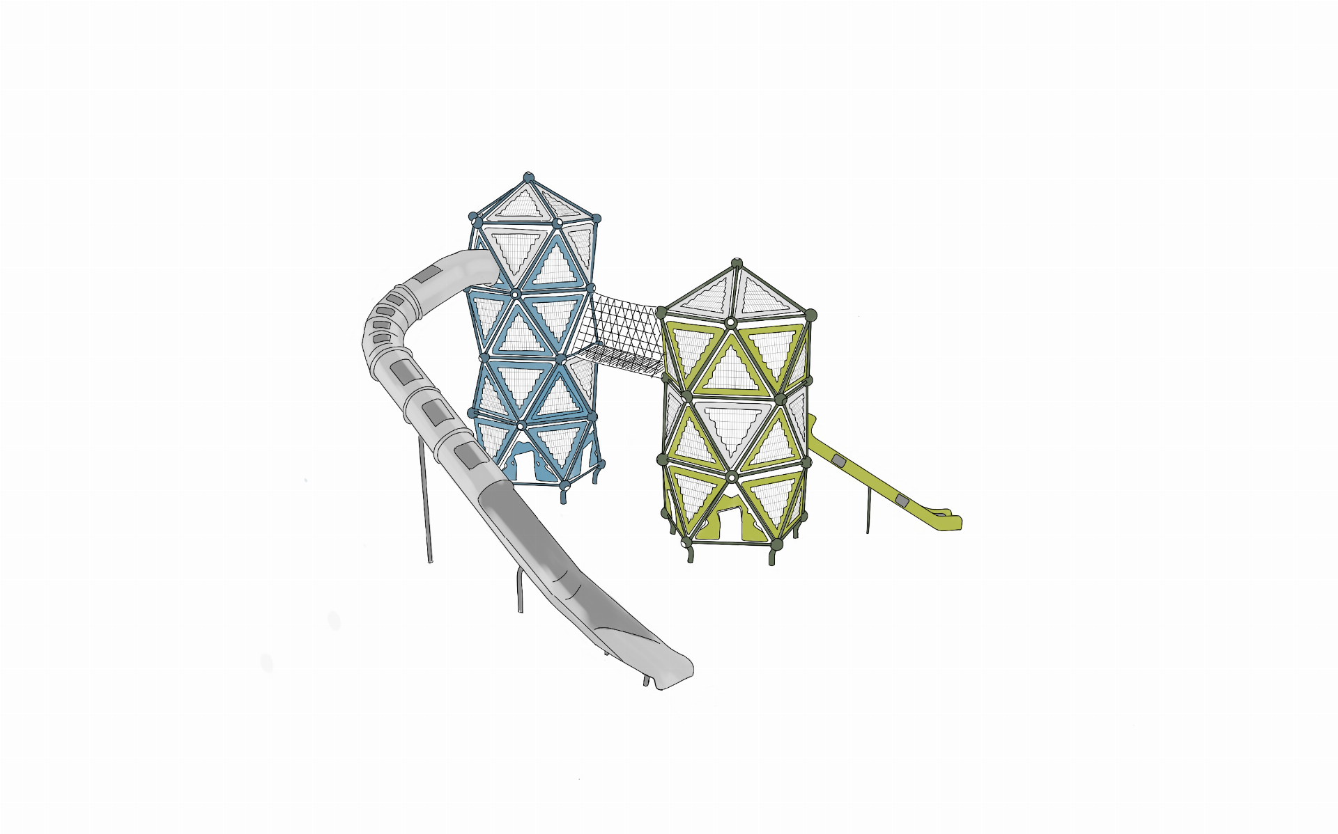 3D Rope Climbing Components