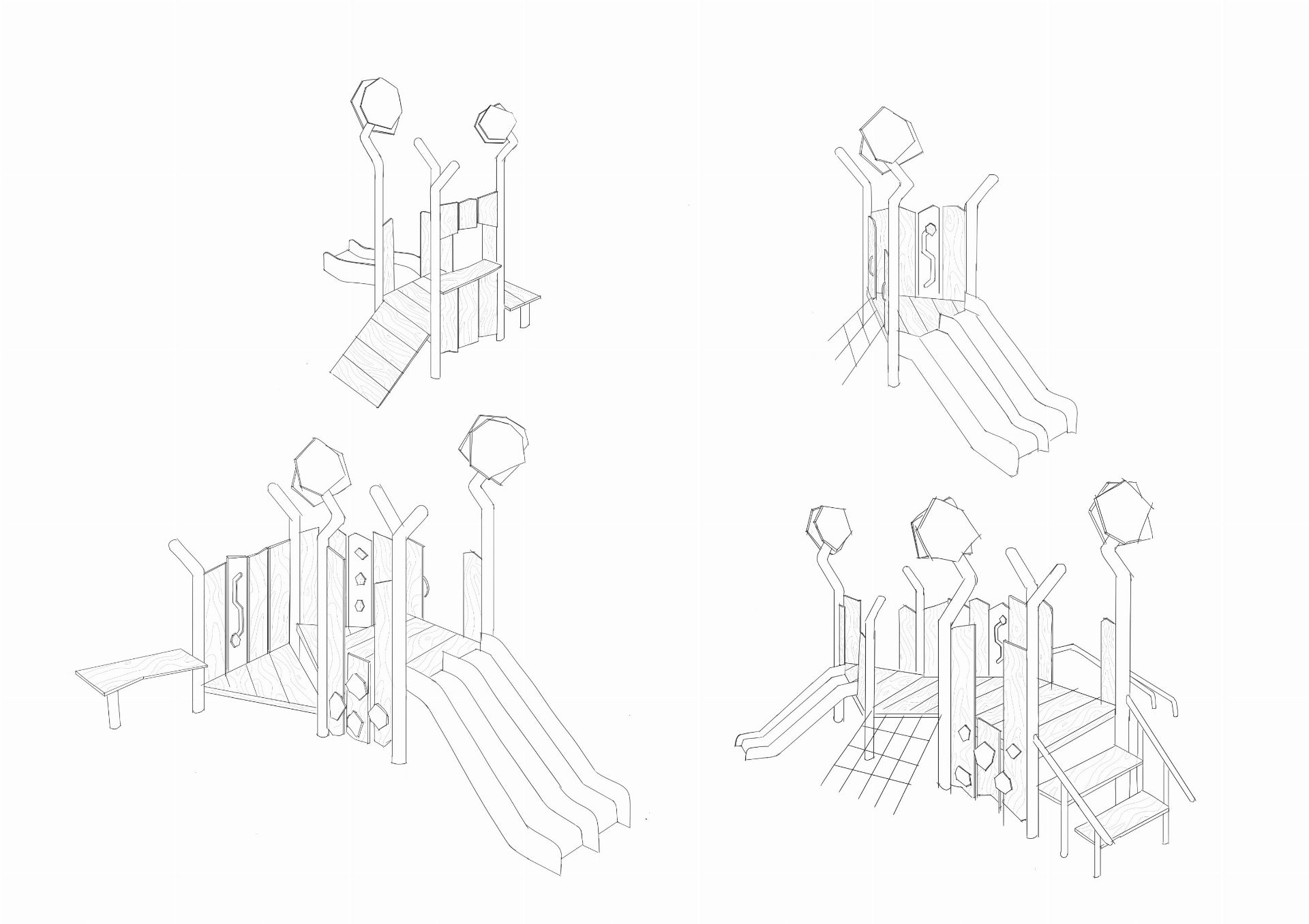 Doğal Oyun Alanı Çizimi
