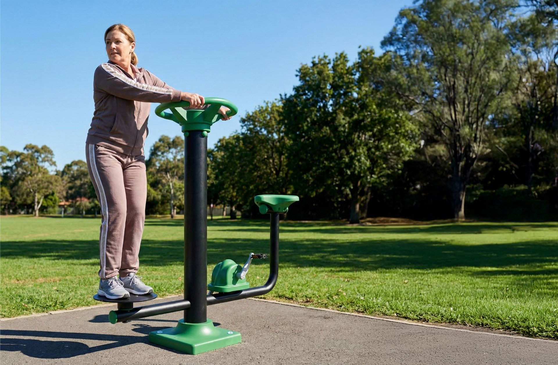 Açık Hava Kardiyo Fitness Ekipmanları | Profesyonel Spor Alanları